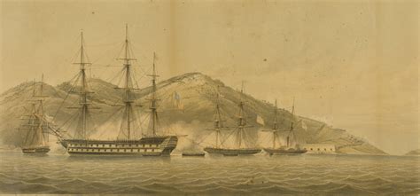 Hms Wellesley 1815 At The Storming Of Chusan 1841 99 Years Later