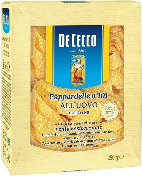 De Cecco Egg Pappardelle G Amazon Ca Grocery Gourmet Food