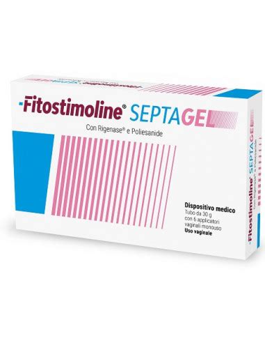 Gel Vaginale Fitostimoline Septagel 30 G Con 6 Applicatori Monouso