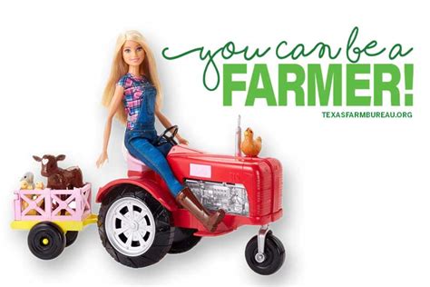 Farmer Barbie outfitted to bring ag to young girls – Texas Farm Bureau ...