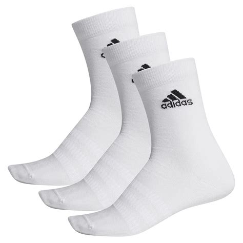 Adidas Calcetines Light Crew Pares Blanco Traininn