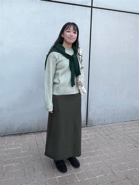 Check Styling Ideas Forbrushed Jersey Narrow Skirt Uniqlo In