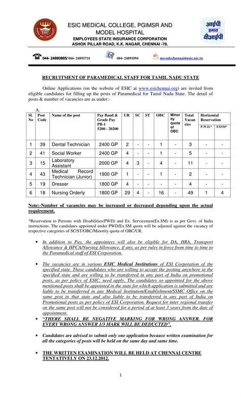 PDF ESIC MEDICAL COLLEGE PGIMSR AND MODEL HOSPITAL DOKUMEN TIPS