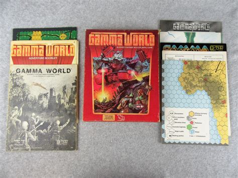 Gamma World Roleplaying Lot Tsr 1833704277