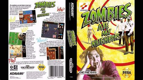 Sega Genesis Music Zombies Ate My Neighbors Full Original Soundtrack Ost Youtube