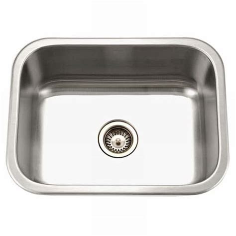 Houzer Houzer Medallion Classic 23 In Stainless Steel Undermount 9 In Deep Single Bowl Kitchen