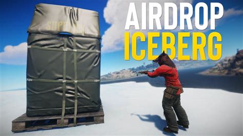 Iceberg Airdrop Rust Solo Survival Gameplay Youtube