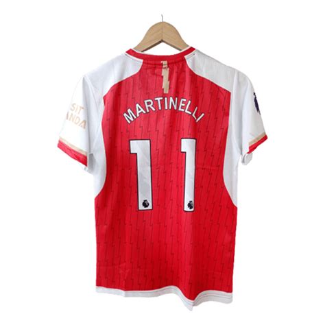 Arsenal 2023-24 home Jersey Gabriel Martinelli - Cyberried Store