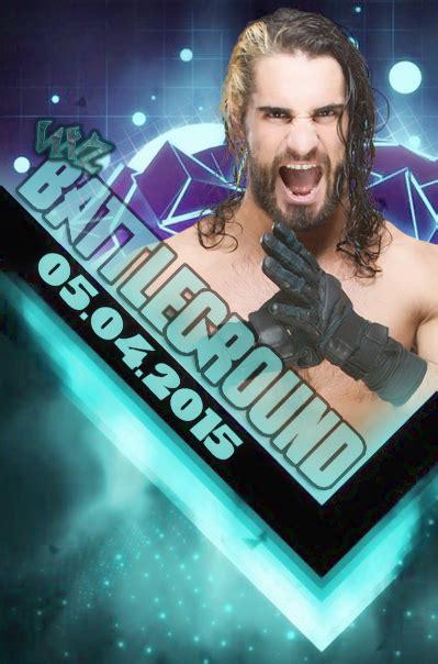 Wwe Battleground Custom Poster By Nikdanielson By Nikdanielson On