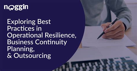 Exploring Best Practices In Operational Resilience Business Continuity