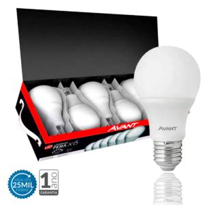 Kit 18 Lâmpadas Led 9w Bulbo Branco Frio Avant Leroy Merlin