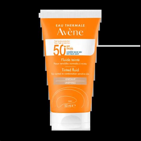 Avene Solare Fluido Colorato Spf50 Ultra Leggero 50ml Solari Viso