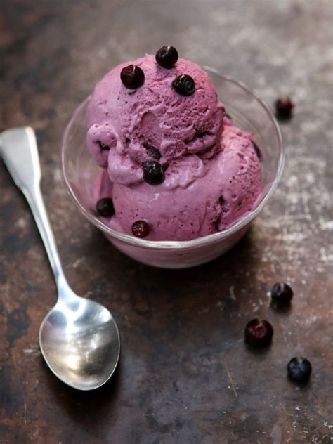 Huckleberry Ice Cream - Completely Delicious