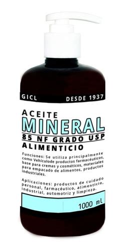 Aceite Mineral Grado Alimenticio 1 Litro MercadoLibre