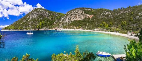 Praias Cenas Da Ilha Gr Cia Skopelos Foto De Stock Imagem De Feriado