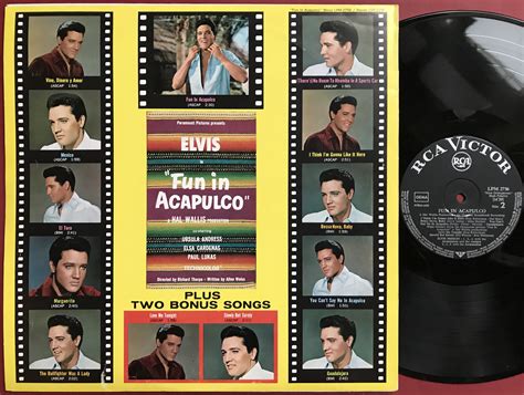 Nostalgipalatset Elvis Presley Fun In Acapulco Tysk Lp