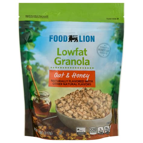 Save On Food Lion Granola Cereal Oat Honey Low Fat Order Online