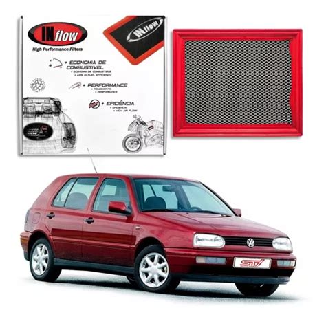 Filtro Ar Esportivo Inbox Inflow Volkswagen Golf 2 0 8v 1995