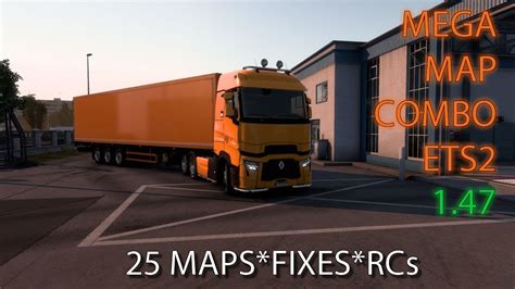 Mega 25 Maps Combo ETS2 1 47 With Promods Roex EAA Macedonia