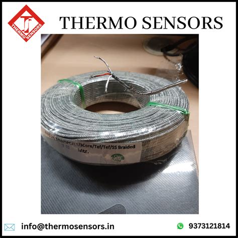 Rtd PT 100 3 Core Teflon Cable At Rs 20 Meter Temperature Sensor In