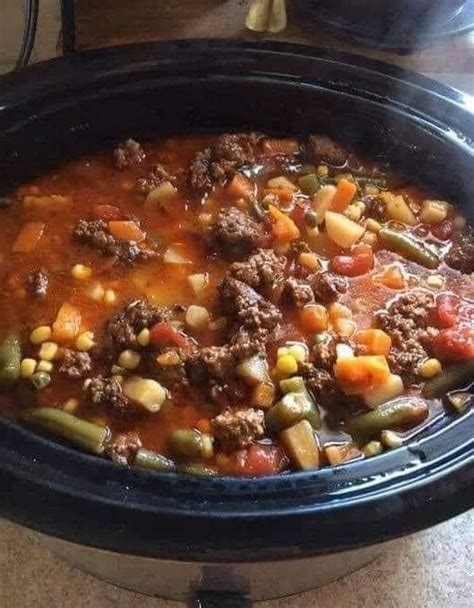 Hearty Crock Pot Cowboy Soup Phitip Recipes