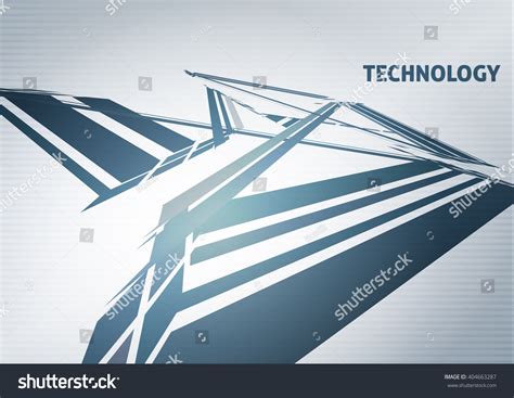 Tech Wallpaper Abstract Technology Wallpaper Blue Stock Vector (Royalty ...