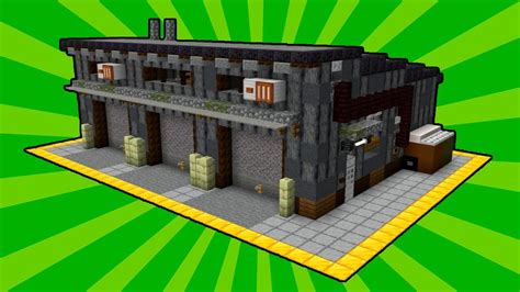 Minecraft How To Build A Warehouse In Minecraft With Interior