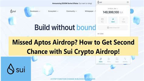 Missed Aptos Airdrop How To Get Second Chance With Sui Crypto Aptos