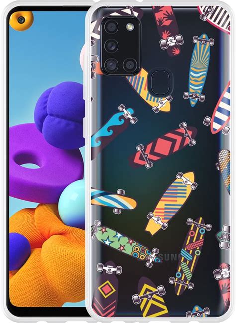 Samsung Galaxy A21s Hoesje Skateboards Designed By Cazy Bol