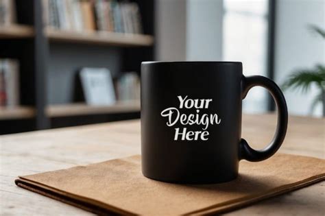 Black Mug Mockup Graphic By Mercimockups Creative Fabrica