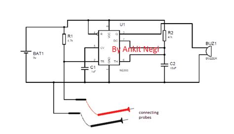 Voltage Tester Schematic Diagram Circuit Diagram