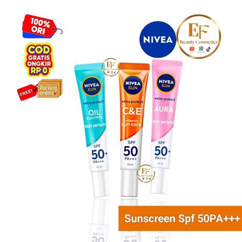 Jual Nivea Sun Protectandwhite Serum Spf 50 Pa Extra Protect Spf 50 Pa Men Extra White