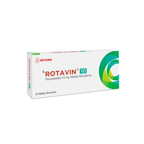 Drogas S S ROTAVIN 10 MG CAJA X 30 TABS