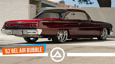 700 Hp 62 Chevy Bel Air Bubble Top Restomod YouTube