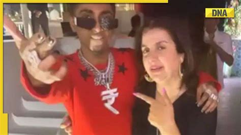 Farah Khan Poses With Bigg Boss Winner Mc Stan Affirms That Rapper