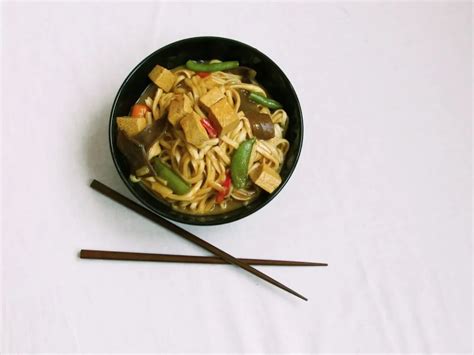 Pikantn Udon Nudle S Tofu Varenirecept