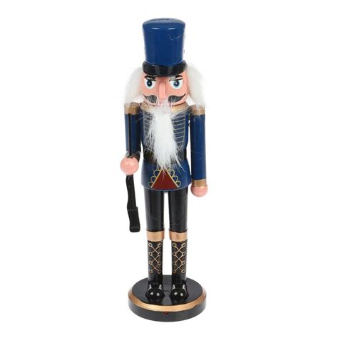 Figurine Casse Noisette Bois X X Cm Bleu Bleu Cdiscount Jeux Jouets