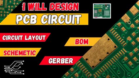 Design Pcb Schematics Circuit Layout With Bom And Gerber By