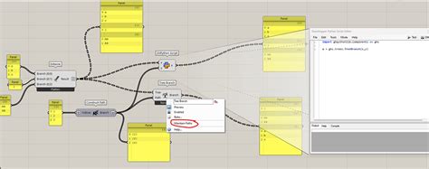 Tree Branch In Python Grasshopper Grasshopper Mcneel Forum