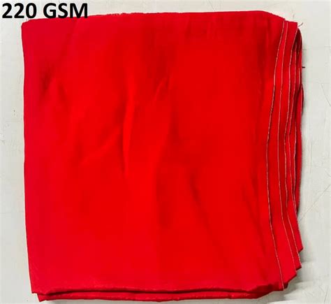 220 GSM Red Dyed Cotton Fabric At Rs 60 Meter Dyed Cotton Fabric In