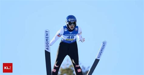 Skispringen In Villach Nika Prevc Gewinnt Aber Eva Pinkelnig Starke