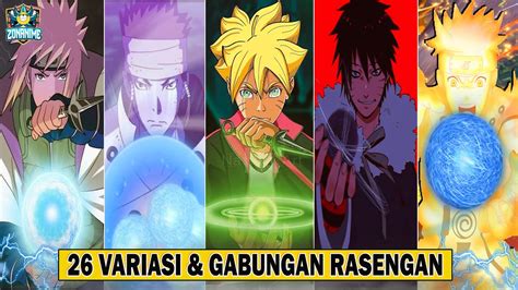 KUPAS TUNTAS 26 VARIASI RASENGGAN DARI YANG TERLEMAH HINGGA TERKUAT