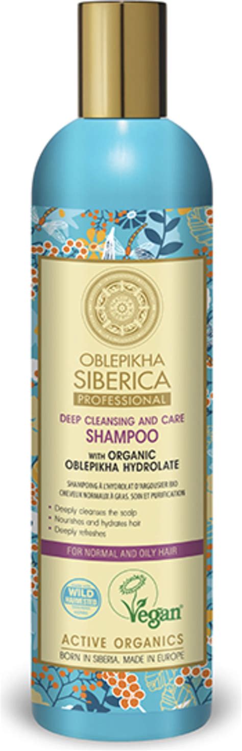 Natura Siberica Oblepikha Siberica Shampoo Deep Cleansing And Care