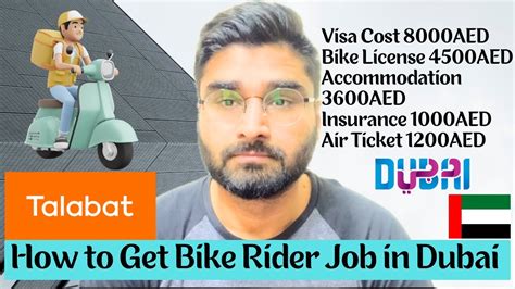 How To Get Bike Rider Job In Dubai Talabat Jobs Noon Jobs