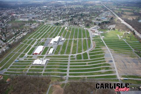 Carlisle Fairgrounds Map