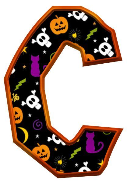 Pin De Brittney Wilson En Alphabet Abc Halloween