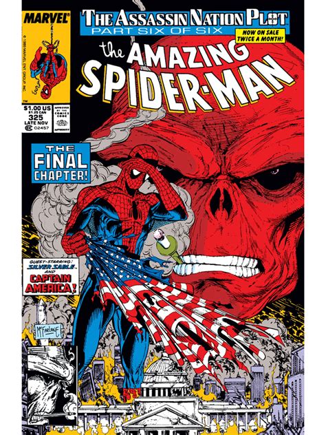 Classic Marvel Comics On Twitter The Amazing Spider Man 325 Cover Dated November 1989