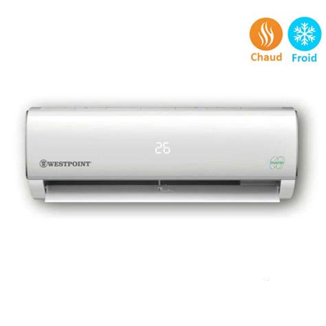 Climatiseur Westpoint Inverter Btu Chaud Froid Spacenet