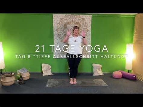 21 Tage Yoga Challenge Tag 8 Stärke und Stabilität Tiefe