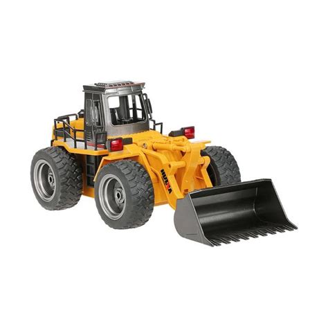 Excavadora Bulldozer Rc Huina Pala Met Lica